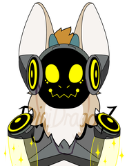A protogen character